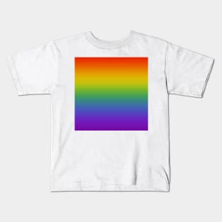 Rainbow Gradient Kids T-Shirt